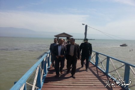 بازديد اعضاي شوراي تامين بندرگز از سواحل خليج گرگان / تصاویر