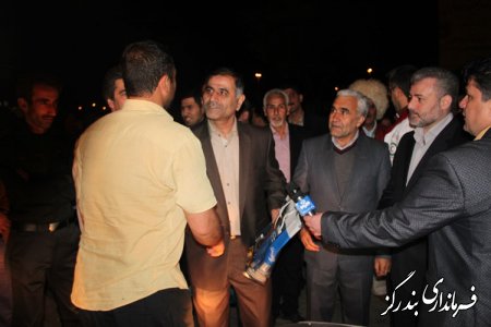 استقبال از نخستين مسافران ورودي به استان گلستان / تصاویر