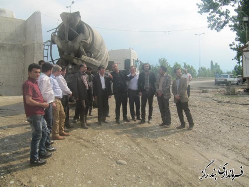 بازدید نماینده مردم در مجلس شورای اسلامی از پل روگذر لیوان شرقی