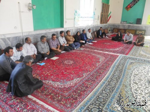 اولین نشست روسای شوراهای اسلامی و دهیاران بخش مرکزی بندرگز در روستای ابراهیم آباد برگزار شد