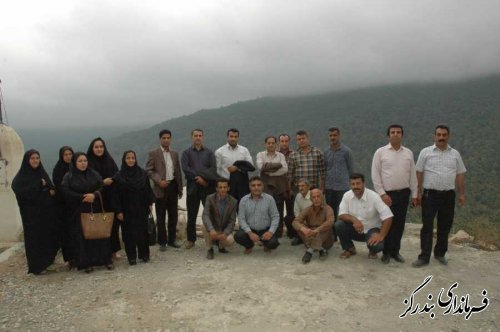 بازدید دهیاران و روسای شوراهای اسلامی بندرگز از دهیاری های علی آباد 