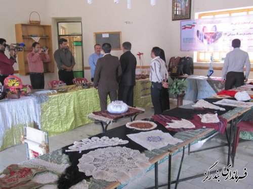 نمایشگاه صنایع دستی و هنرهای سنتی در بندرگز دایر شد