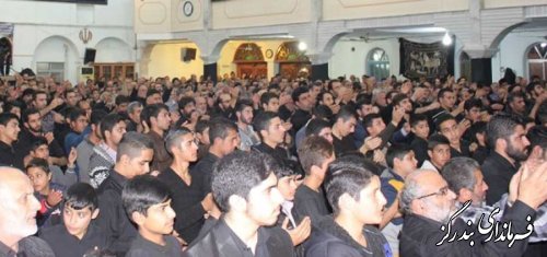 اجتماع باشکوه عزاداران اربعین حسینی در بندرگز