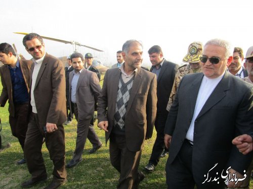 بازدید استاندار گلستان از شعب اخذ رای در نوکنده