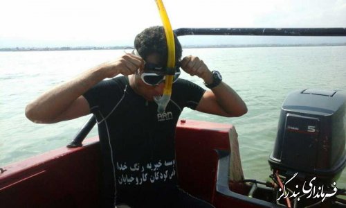 ثبت رکورد گینس شنا آبهای آزاد در گلستان