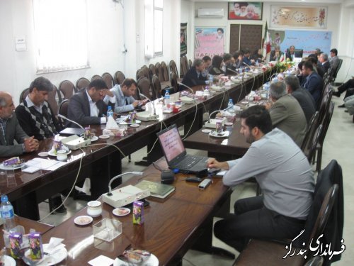 جلسه کمیته رفع موانع تولید ستاد اقتصاد مقاومتی شهرستان بندرگز برگزار شد