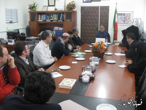 برگزاری جلسه ستاد انتخابات شهرستان بندرگز 