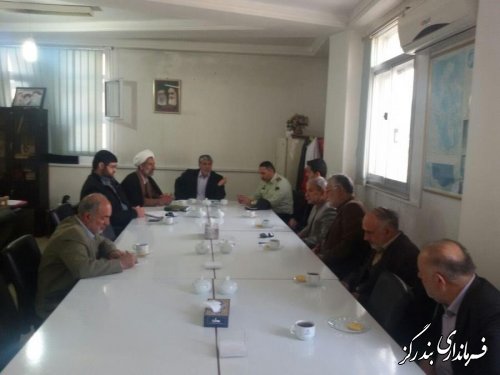 جلسه کمیته امنیت انتظامات انتخابات شهرستان بندرگز برگزارگردید