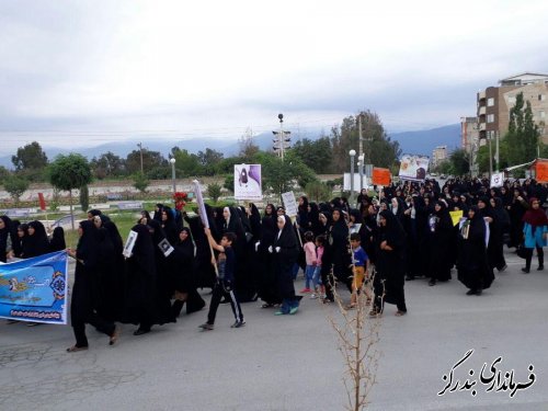 همایش حجاب و عفاف در ساحل بندرگز برگزار شد