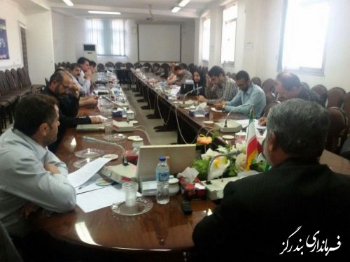 برگزاری جلسه کمیته تبلیغات و اطلاع رسانی گرامیداشت هفته دولت در شهرستان بندرگز