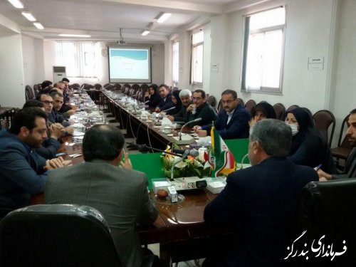 جلسه کمیته مناسب سازی محیط و مبلمان شهری شهرستان بندرگز برگزار شد
