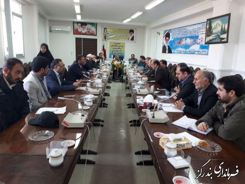 جلسه شورای ساماندهی سالمندان شهرستان بندرگز برگزار شد