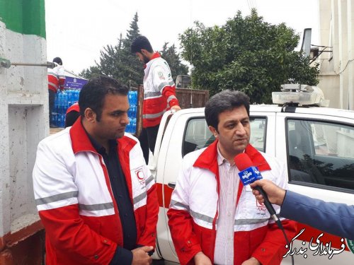 سومین مرحله کمک های مردمی شهرستان بندرگز به مناطق زلزله زده کرمانشاه ارسال شد