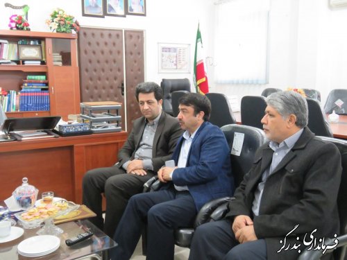 مدیرکل میراث فرهنگی و گردشگری گلستان با فرماندار بندرگز دیدار کرد