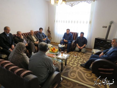 دیدار فرماندار بندرگز و مدیر صندوق بازنشستگی گلستان با بازنشستگان فرهنگی در بندرگز