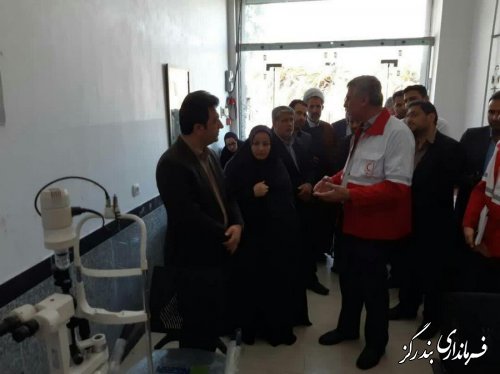 مرکز بینایی سنجی در بندرگز افتتاح شد