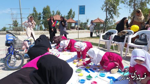 برگزاری مسابقه نقاشی مبارزه با اعتیاد ویژه کودکان در بندرگز