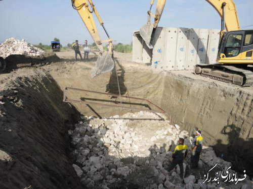 آغاز عملیات زیرگذر راه آهن ضلع غربی شهر بندرگز