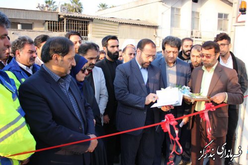 افتتاح طرح های بهداشتی درمانی در بندرگز با حضور معاون رییس جمهوری