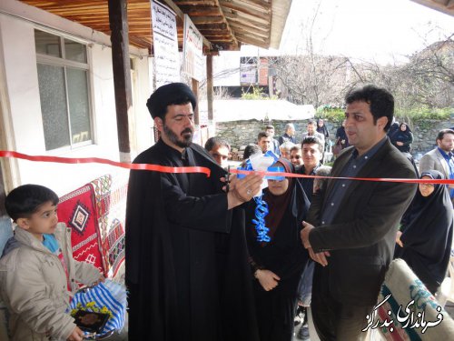 اولین کارگاه صنایع دستی در روستای جفاکنده به بهره برداری رسید