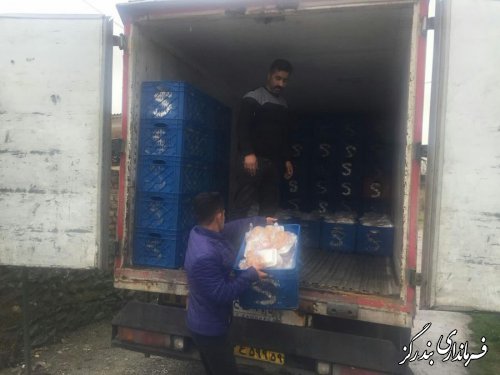 فرماندار بندرگز از ارسال 9 هزار پرس غذای گرم از بندرگز برای مناطق سیل زده گلستان خبر داد