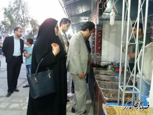 نمایشگاه صنایع دستی و سوغات در بندرگز گشایش یافت 