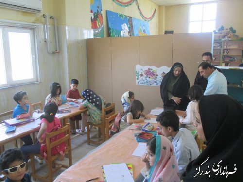 برگزاری مسابقه نقاشی کودکان با موضوع پیشگیری اعتیاد در بندرگز
