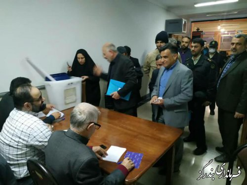تحويل 53 صندوق اخذ راي مجلس شوراي اسلامي در بندرگز