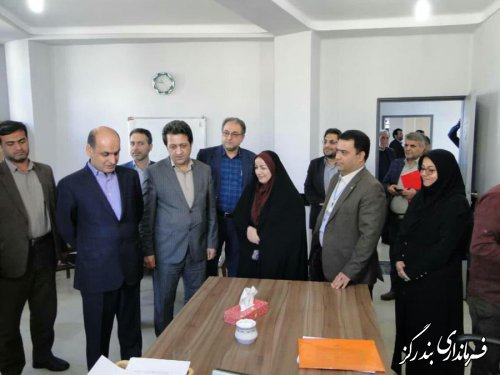بازدید استاندار گلستان از ستاد انتخابات شهرستان بندرگز