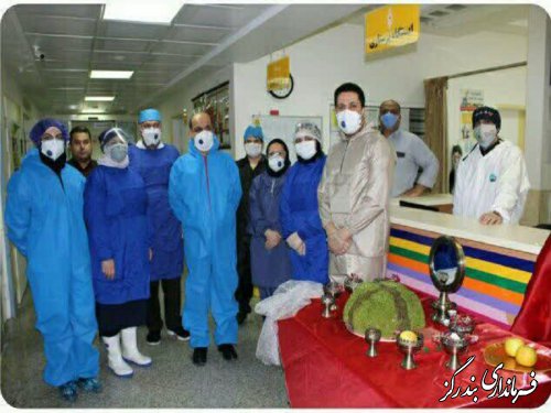 بازدید استاندار گلستان از بیمارستان شهداء بندرگز