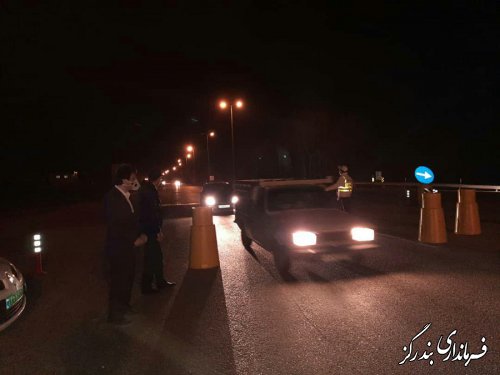 فرماندار بندرگز بر اجرای قاطعانه ممنوعیت تردد مسافران غیرساکن در شهرستان  تاکید کرد