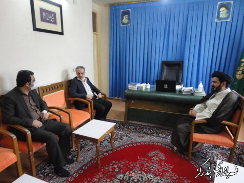 دیدار معاون سیاسی ، امنیتی استاندار گلستان با امام جمعه بندرگز