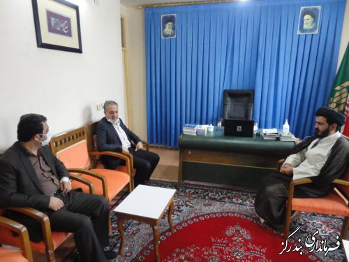 دیدار معاون سیاسی ، امنیتی استاندار گلستان با امام جمعه بندرگز