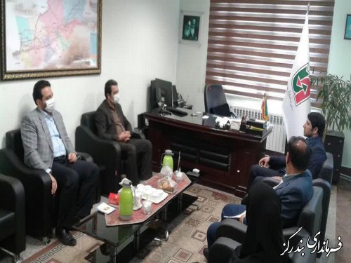 فرماندار بندرگز با مدیرکل راهداری و حمل و نقل جاده ای گلستان دیدار کرد