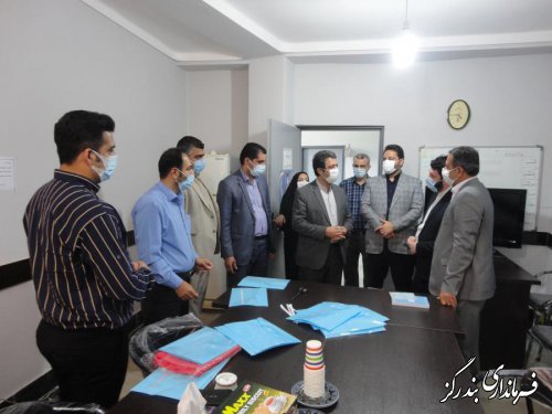 بازدید مسوولان استانی از ستاد انتخابات شهرستان بندرگز