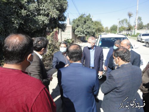 رییس بنیاد مسکن کشور از روستای سرمحله بندرگز بازدید کرد