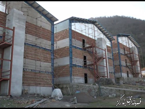 بازدید معاون اقتصادی استاندار گلستان از مجتمع تولیدی در حال احداث بخش نوکنده