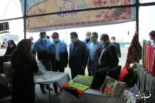 برپایی نمایشگاه صنایع دستی در نوکنده