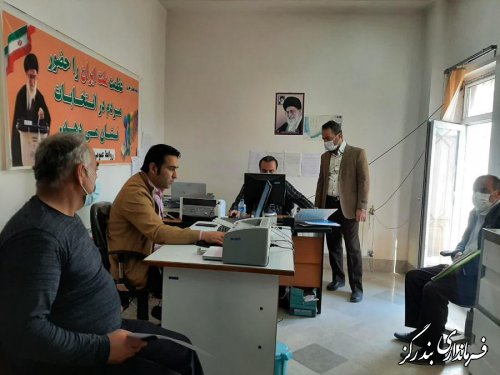 ثبت نام از داوطلبان انتخابات شوراهای اسلامی روستا در نوکنده آغاز شد
