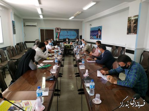 جلسه پیگیری ساخت و ساز های غیر مجاز در شهرستان بندرگز برگزار شد