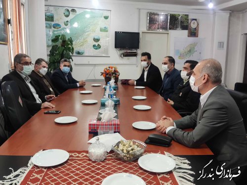 مدیرکل بنیاد شهید و امور ایثار گران گلستان با سرپرست فرمانداری شهرستان بندرگز دیدار کرد