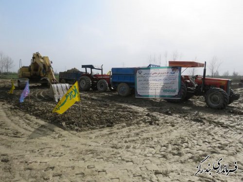 عملیات اجرایی طرح پرورش ماهی گرمابی در  روستای لیوان شرقی اغاز شد