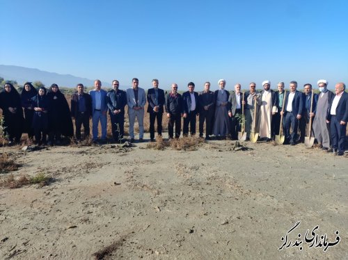 گزارش تصویری || آغاز رسمی طرح مردمی کاشت یک میلیارد درخت در شهرستان بندرگز