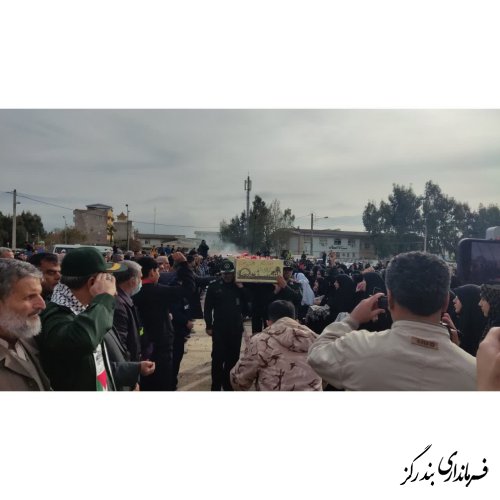 گزارش تصویری||مراسم استقبال و بدرقه شهدای گمنام در بندرگز