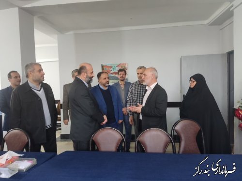 گزارش تصویری || بازدید رییس ستاد انتخابات استان از دبیرخانه ستاد انتخابات بندرگز