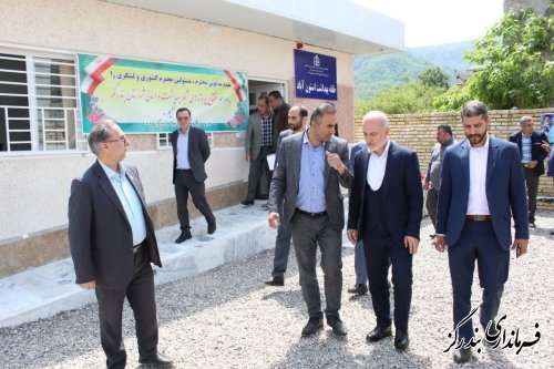آیین افتتاح خانه بهداشت روستای استون آباد در شهرستان بندرگز