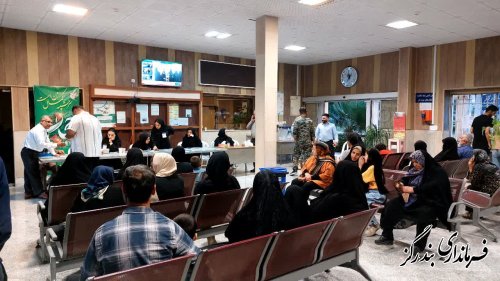 حضور پر شور مردم شهرستان بندرگز در ساعات پایانی اخذ رای 